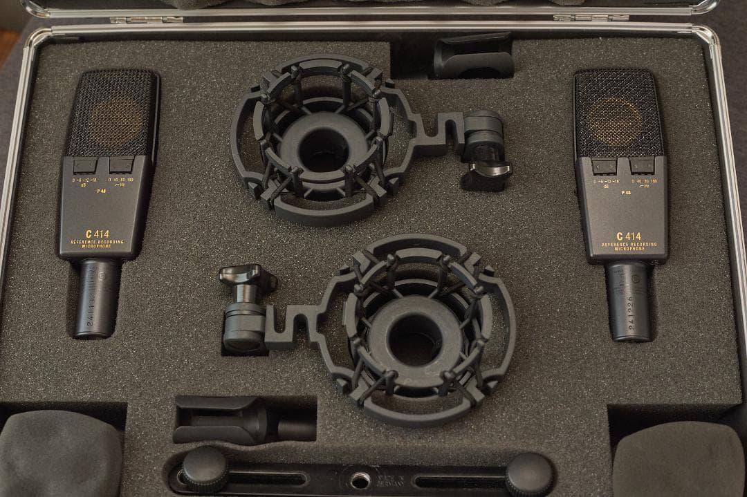 AKG C414 XLII STEREO SET コンデンサーマイク