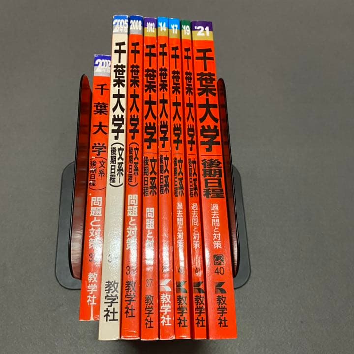 赤本　千葉大学　文系　後期日程　1998年～2020年 22年分