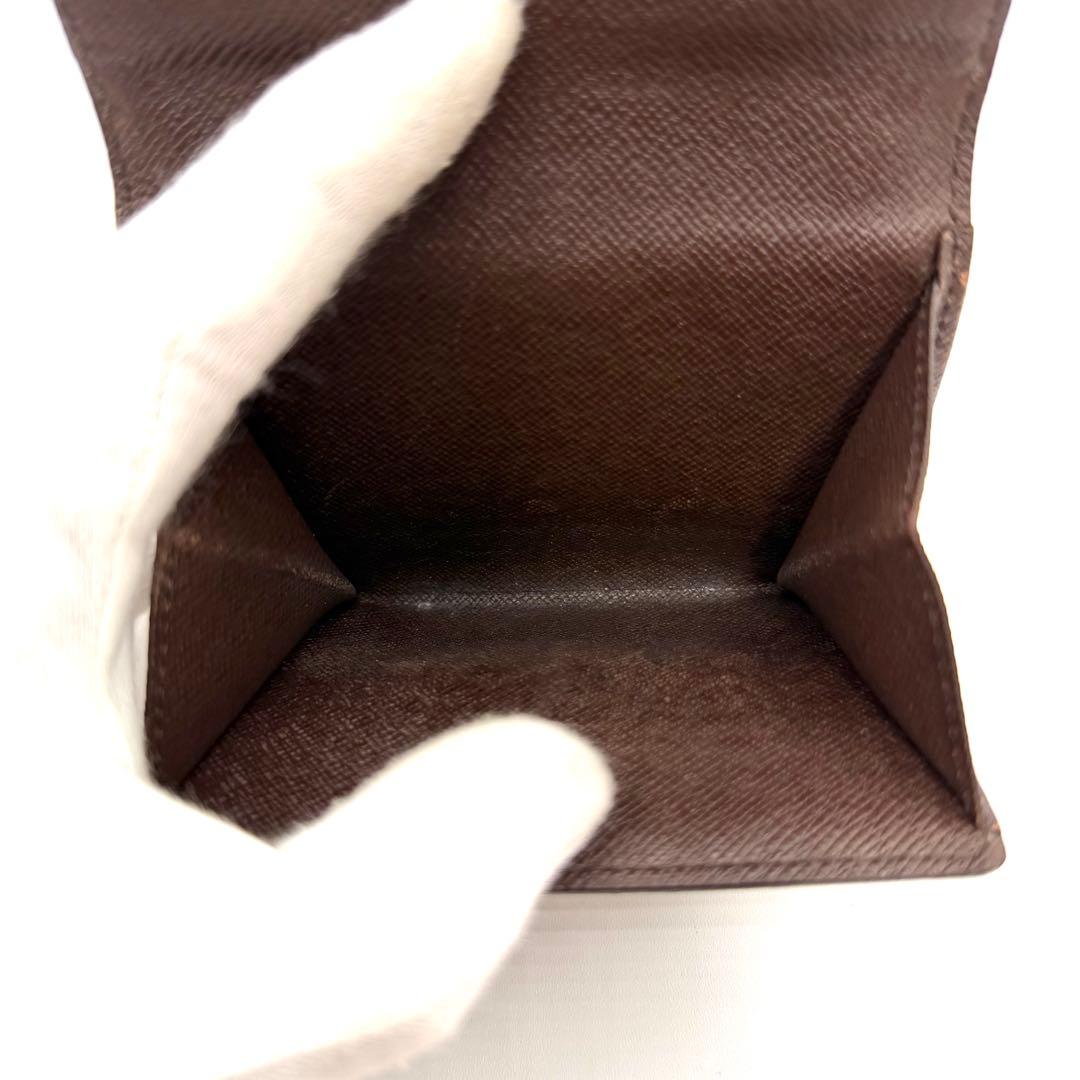 美品　LOUIS VUITTON ダミエ 二つ折り財布　ポルトフォイユ　エリーズ