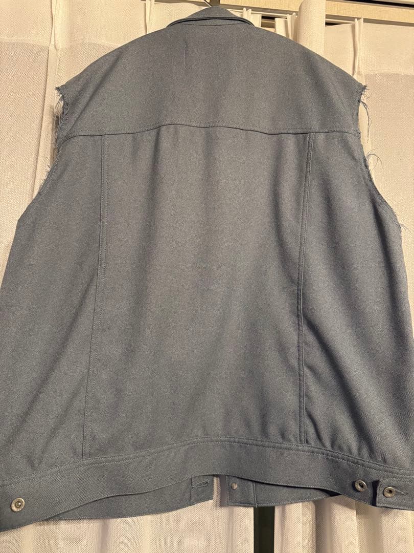 DAIRIKU ダイリク 22ss Regular Polyester Vest