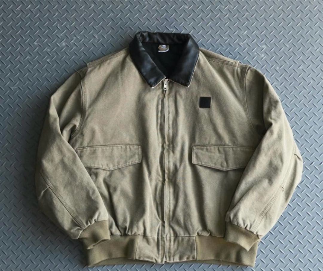 レザーカラーデトロイトジャケットL（beige）地底人最終値下げ 今月のみの出品
