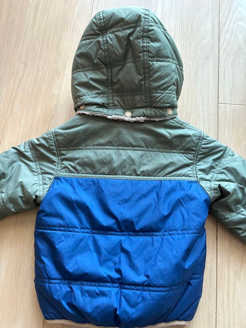 patagonia フード付きダウン　アウター　リバーシブル