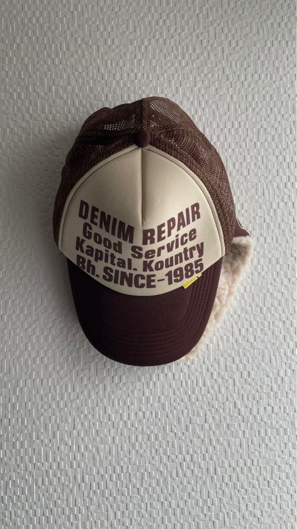 KAPITAL DENIM REPAIR ランバートラックCAP
