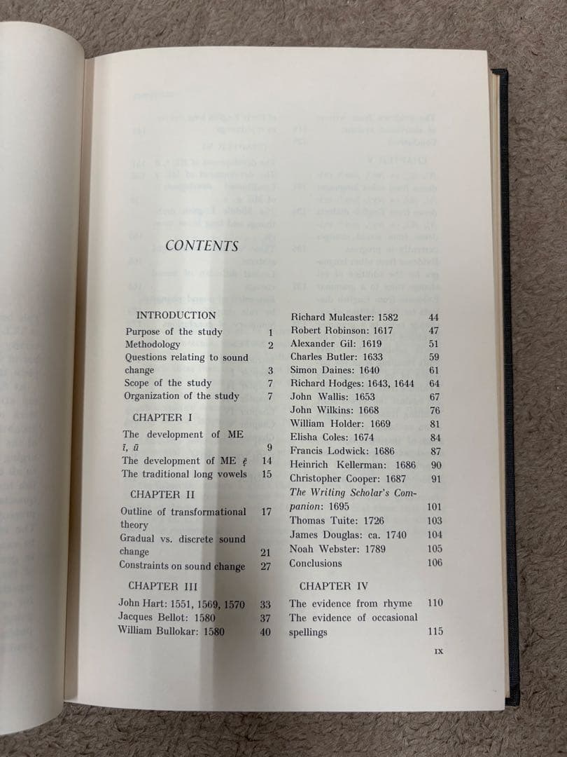 洋書 Linguistic Change and the Great Vowel