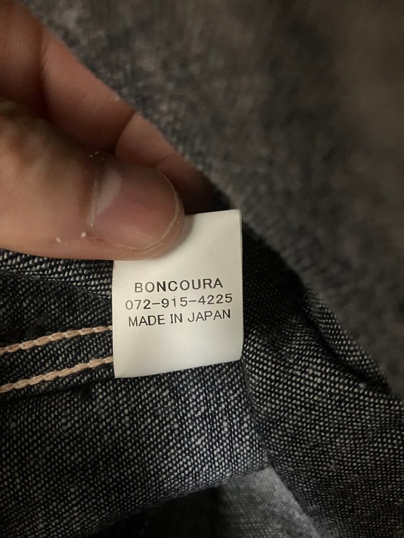 BONCOURA インディゴデニム カバーオール 38