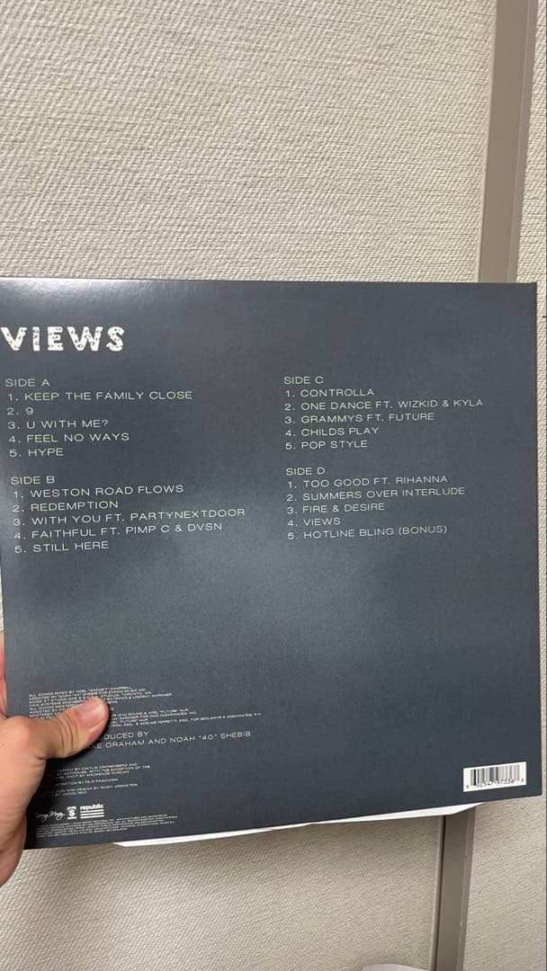 最安値　ドレイク　Drake VIEWS one dance レコード