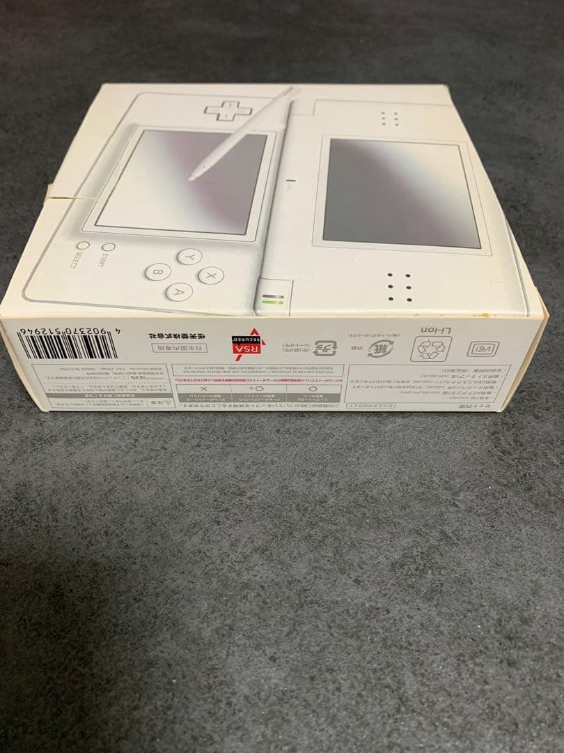 Nintendo DS Lite Crystal White本体