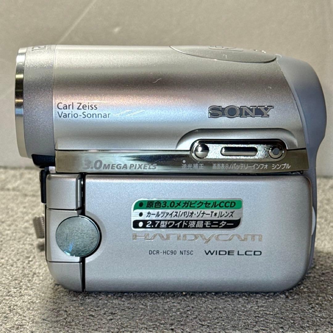 ☆動作OK SONY miniDVビデオカメラ DCR-HC90