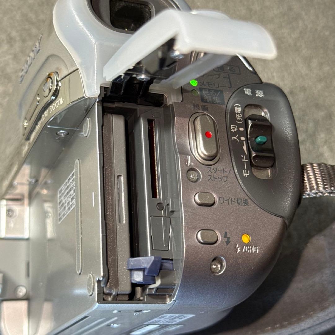 ☆動作OK SONY miniDVビデオカメラ DCR-HC90