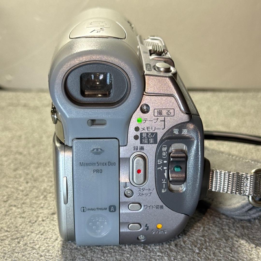 ☆動作OK SONY miniDVビデオカメラ DCR-HC90