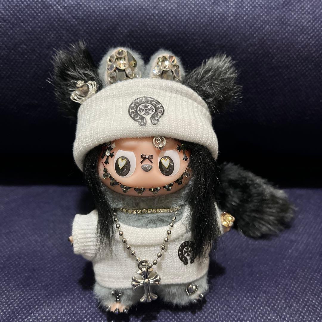 正規品⭐️ラブブ ミニラブブ カスタムデコ (黒豹ちゃん) 専用です！