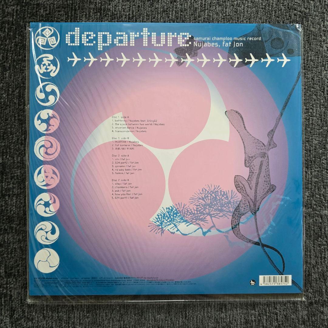 ​Nujabes サムライチャンプルー departure LP 2枚組 限定