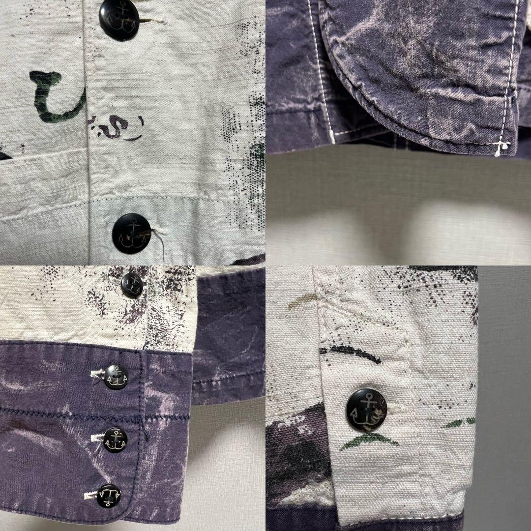 KAPITAL ジャケット 藍染 コットンリネン