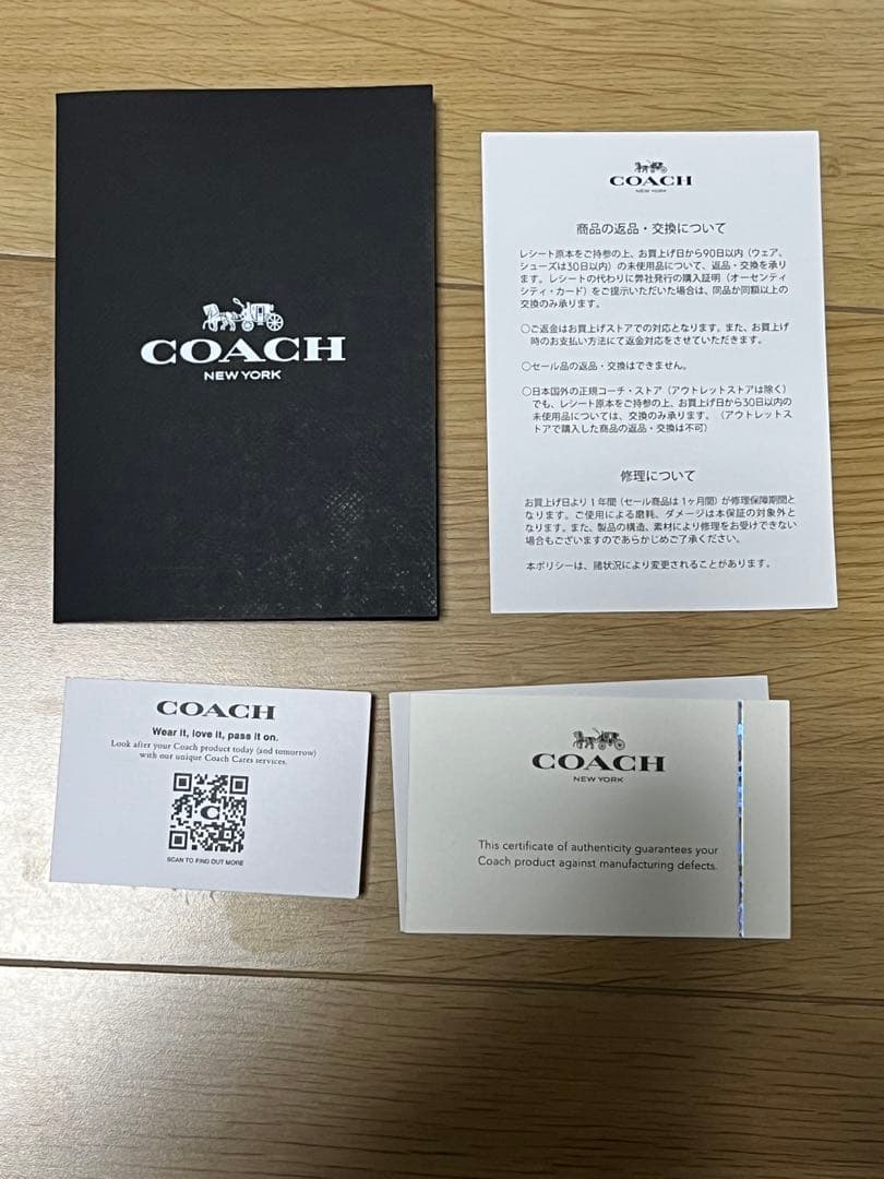 COACH グレー ロゴ キャップ　オールオーバー