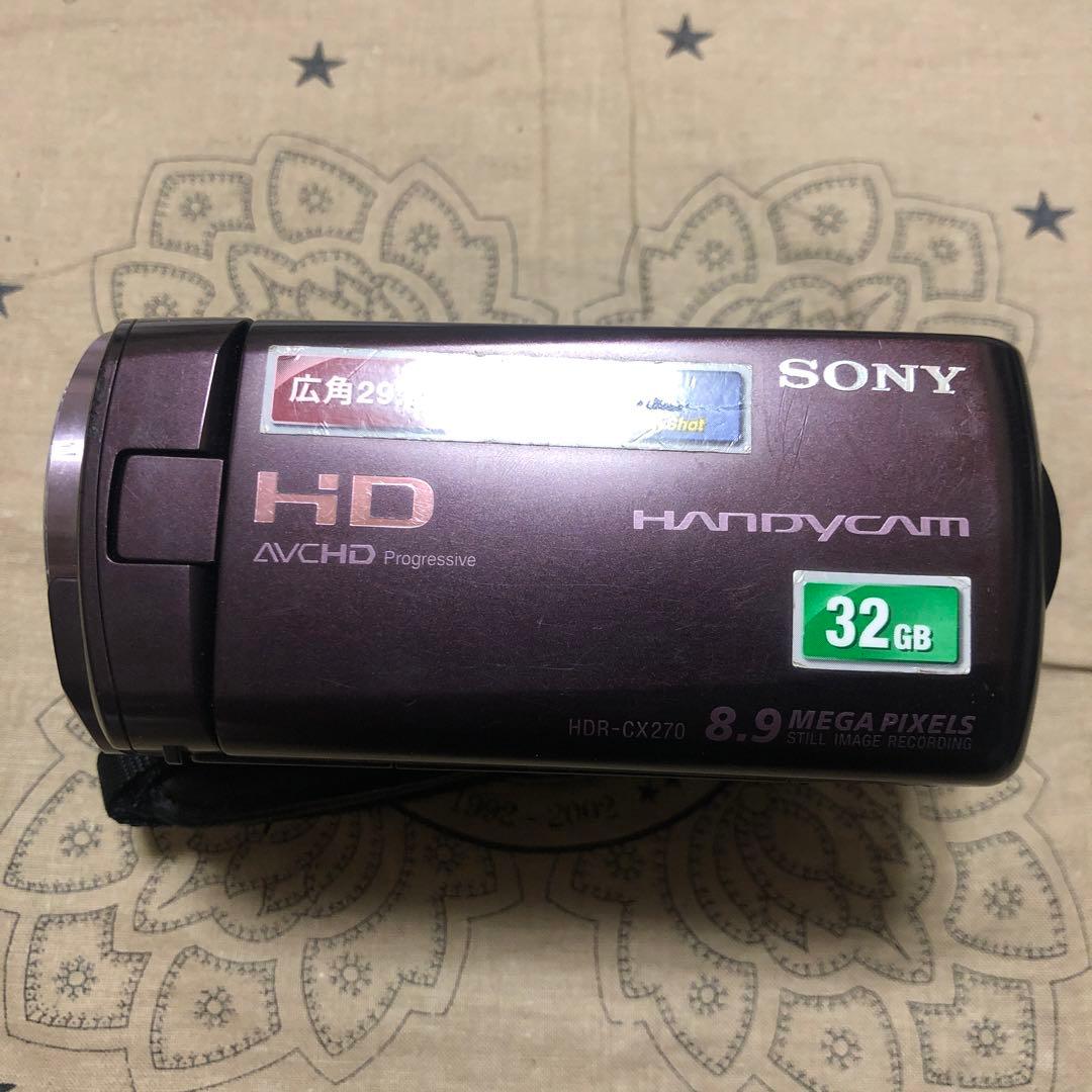 SONY HDR-CX270V ビデオカメラ