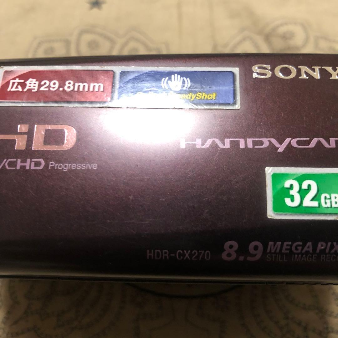 SONY HDR-CX270V ビデオカメラ