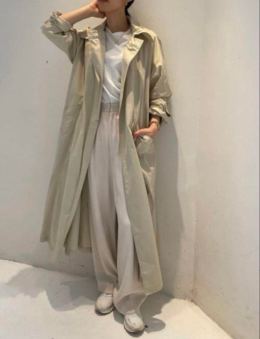 eriko☆美品TODAYFUL Tuck Over Trenchcoat