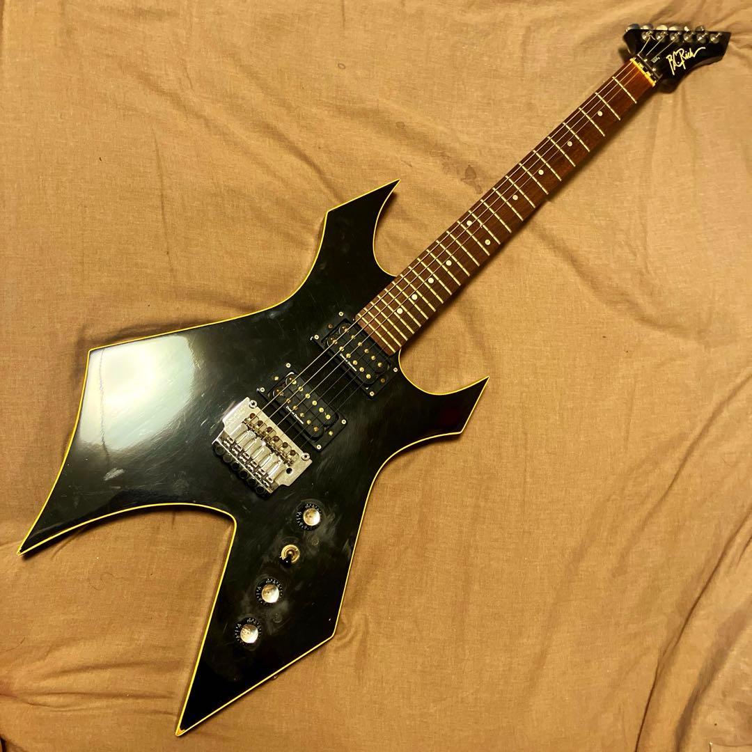 【B.C.Rich】エレキギター WarRock(ワーロック)黒 変形ギター