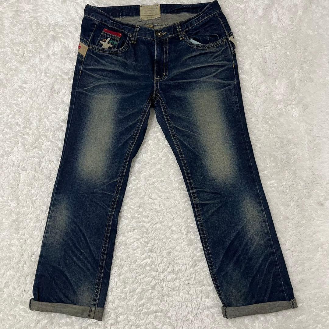 LOLITA JEANS　奈良美智　ジーパン　デニム　サガラ刺繍　インディゴ