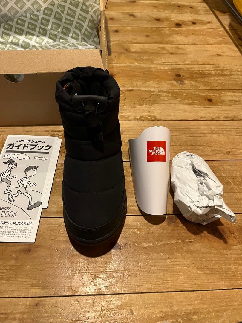 年末セール！　THE NORTH FACE ブラック スノーブーツ