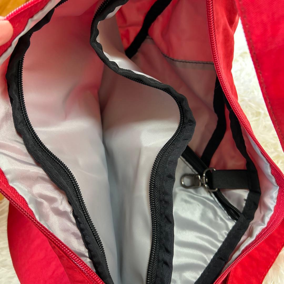 ヘルシーバックバッグ レッド　-healthy back bag