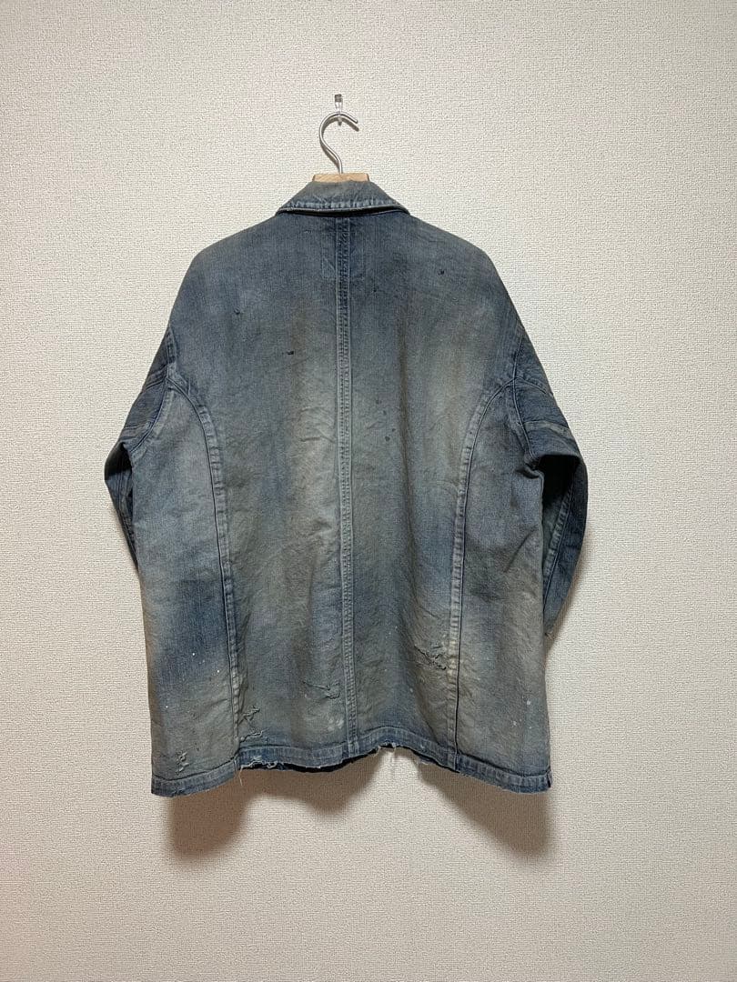 が*ー様 ANCELLM DENIM COVERALL (INDIGO)