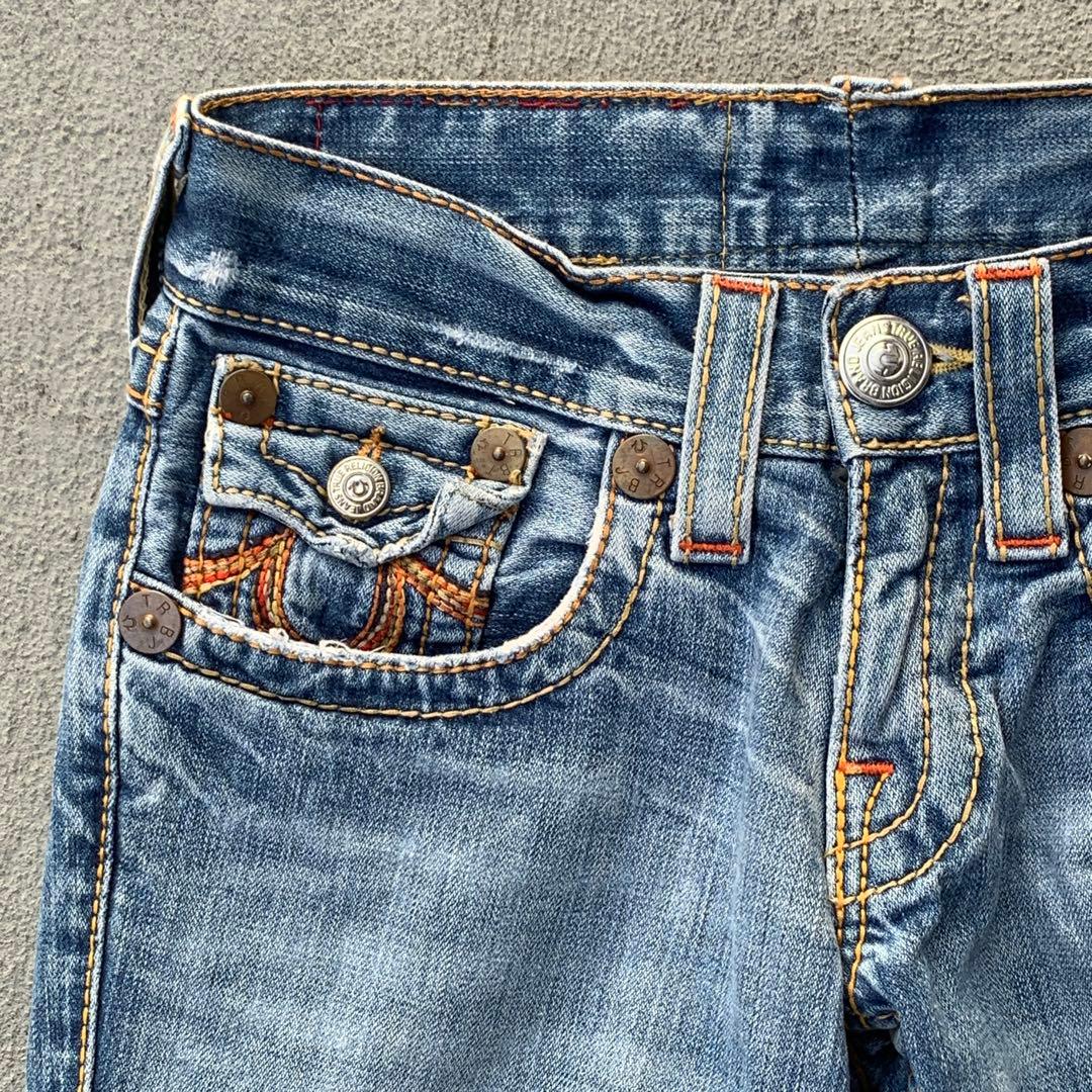 TRUE RELIGION RAINBOW JOEY フレアデニム W28