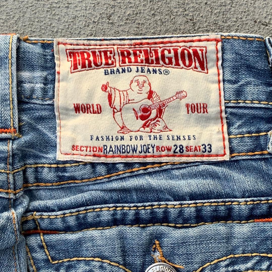 TRUE RELIGION RAINBOW JOEY フレアデニム W28