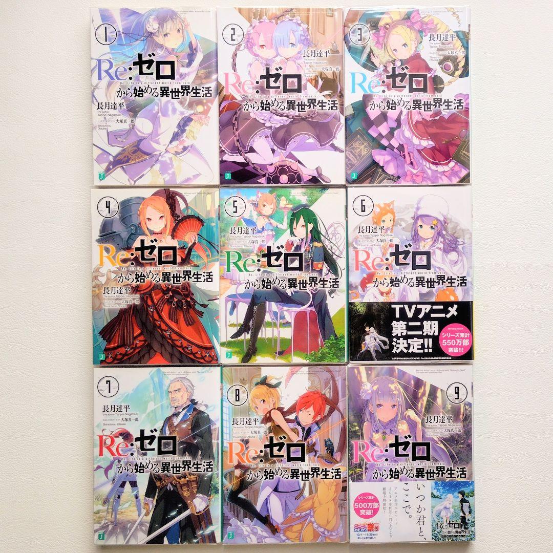 【匿名配送】Re:ゼロから始める異世界生活 リゼロ 全44巻セット+おまけ
