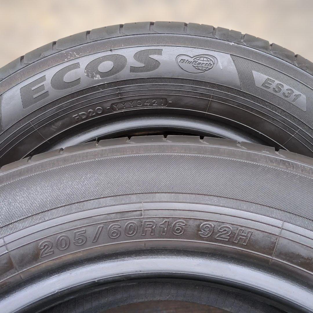 たっきー777様①専用商品/205/60R16 ECOS ES31 溝高