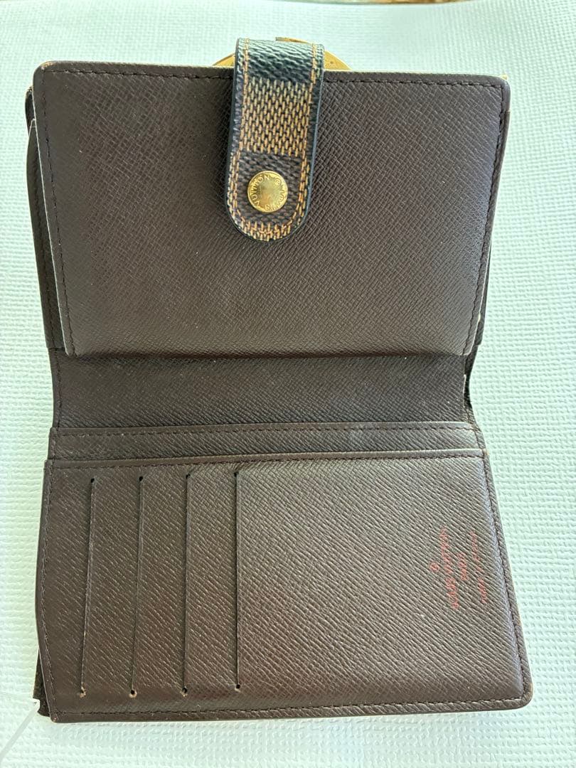 Louis Vuitton ダミエ　キャンバス　二つ折り財布