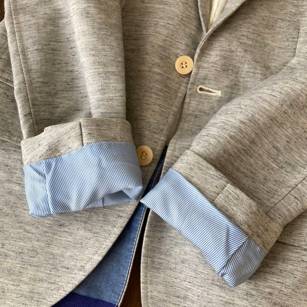 COMME des GARCONS コットン リネン テーラードジャケット