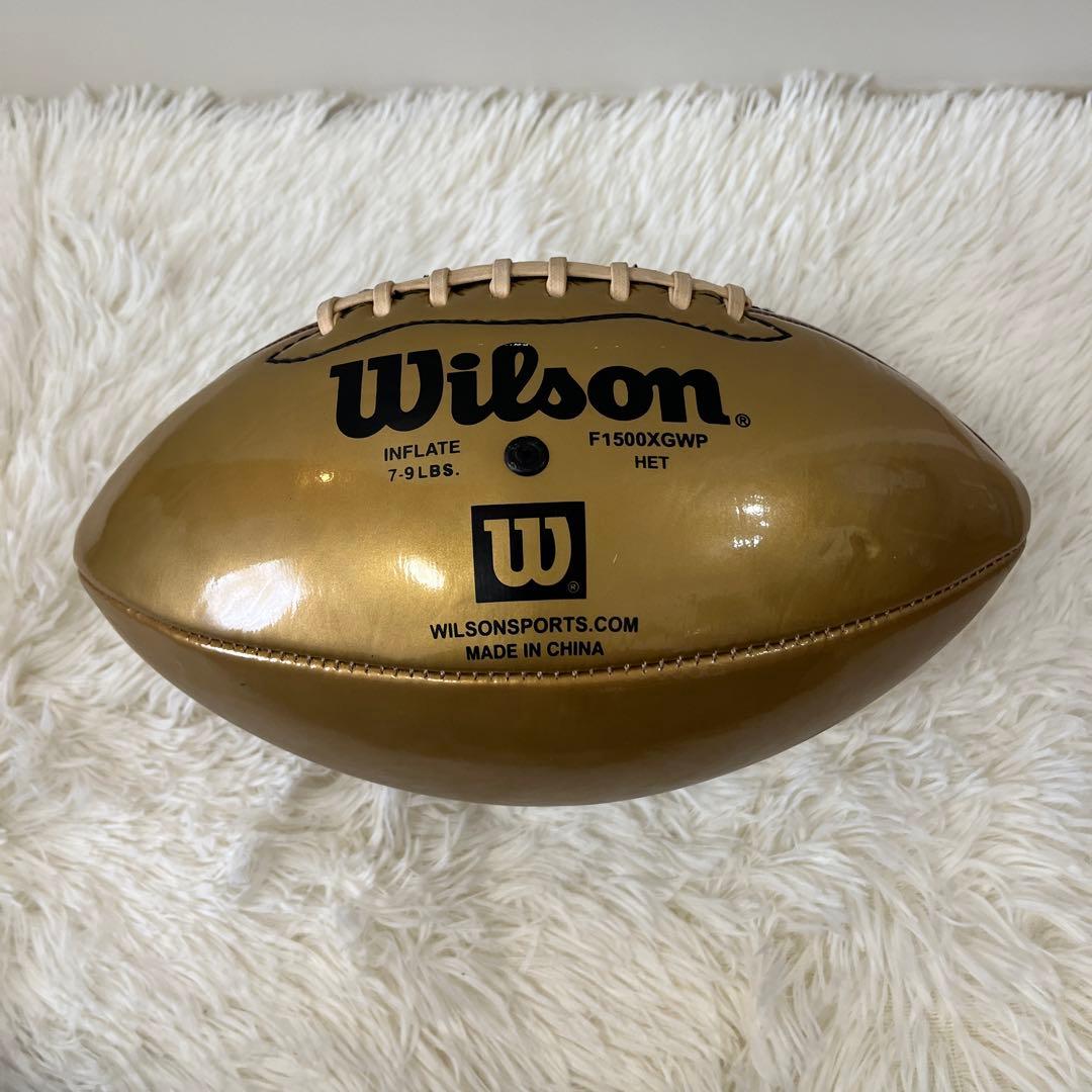 ウィルソン　NFL アメリカンフットボール　2個セット　インテリア　ボール