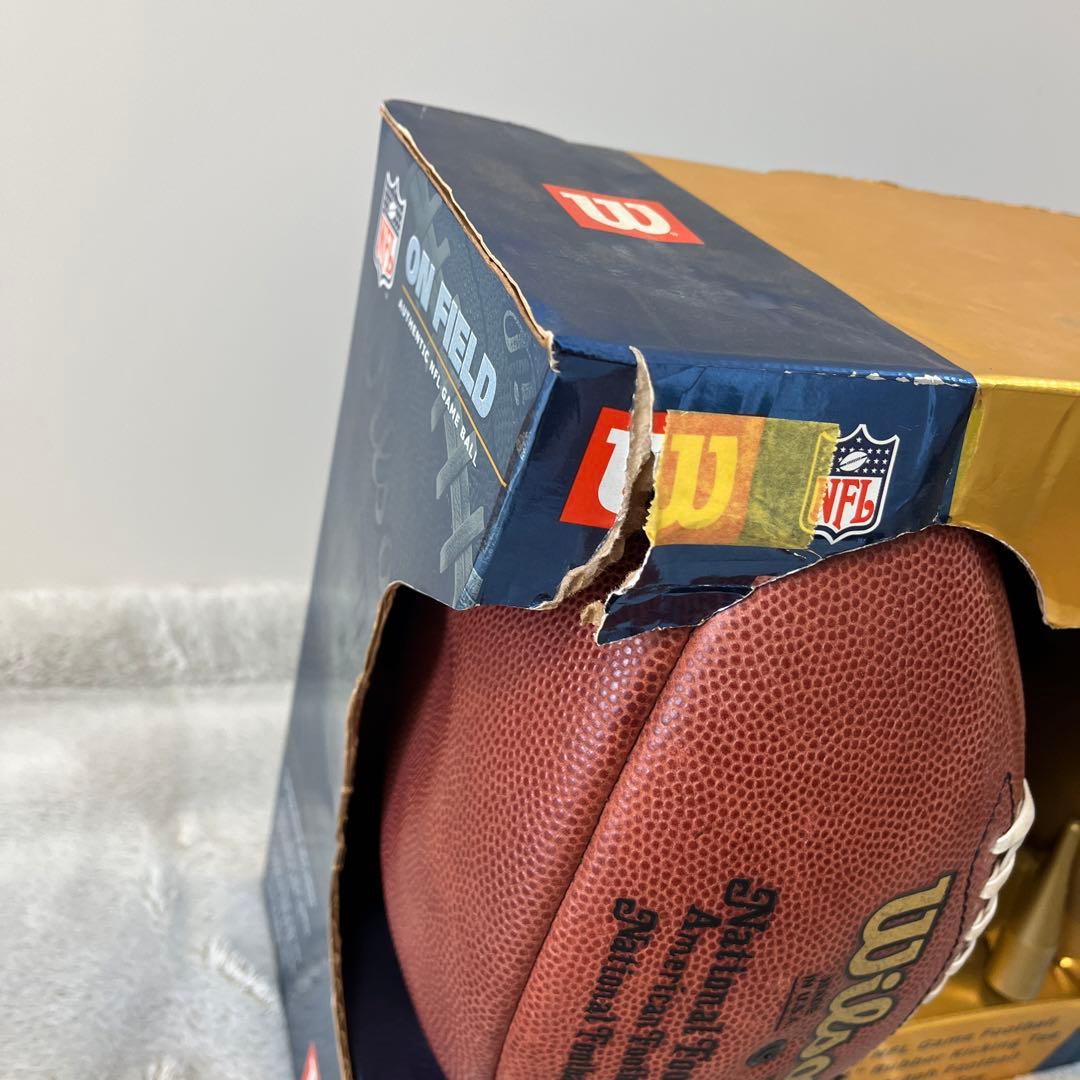 ウィルソン　NFL アメリカンフットボール　2個セット　インテリア　ボール