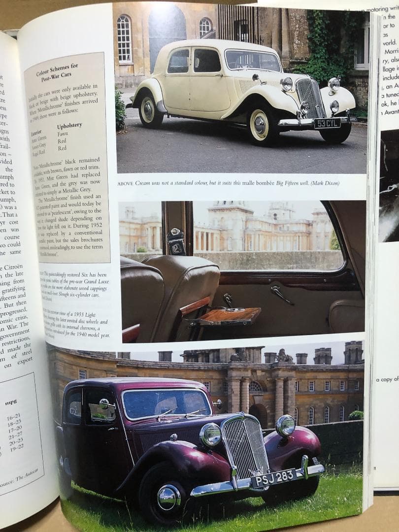 洋書 CITROEN TRACTION AVANT