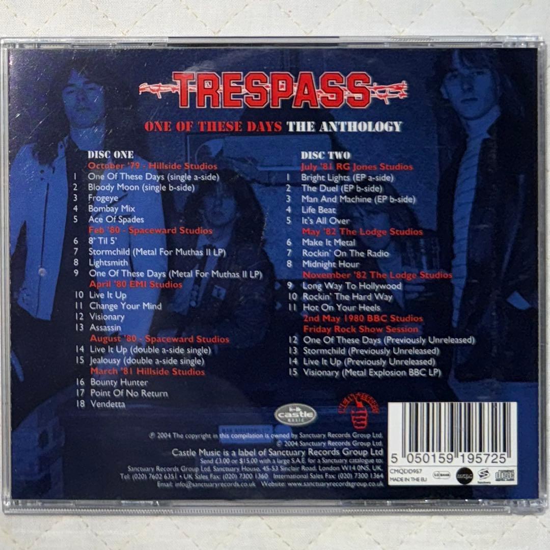 洋楽 TRESPASS/ONE OF THESE DAYS-THE ANTHOLOGY