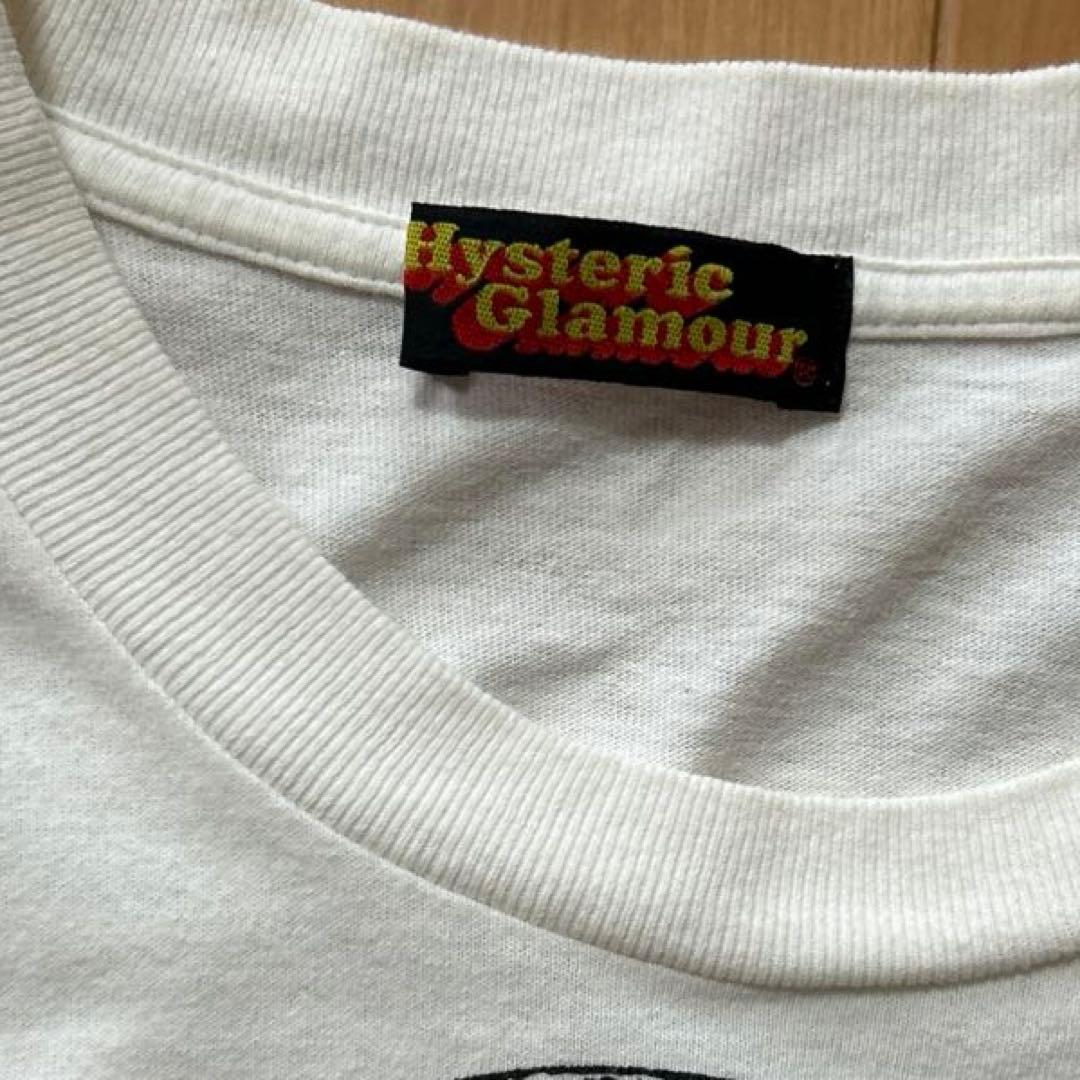 Hysteric Glamour グラフィックTシャツ　ヴィンテージ　白
