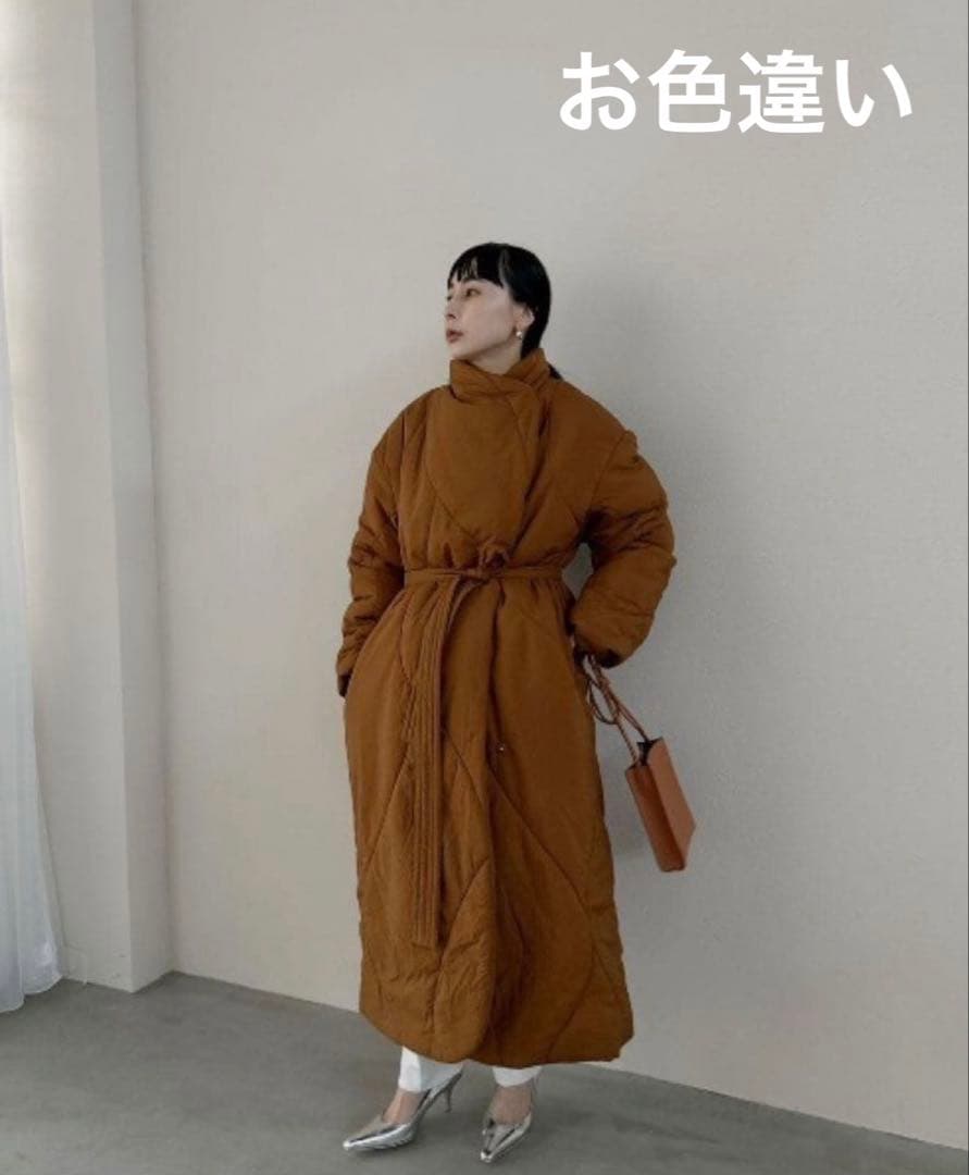 ジャケット・アウター Ameri WAVE STITCH HEAT POLAK LONG COAT