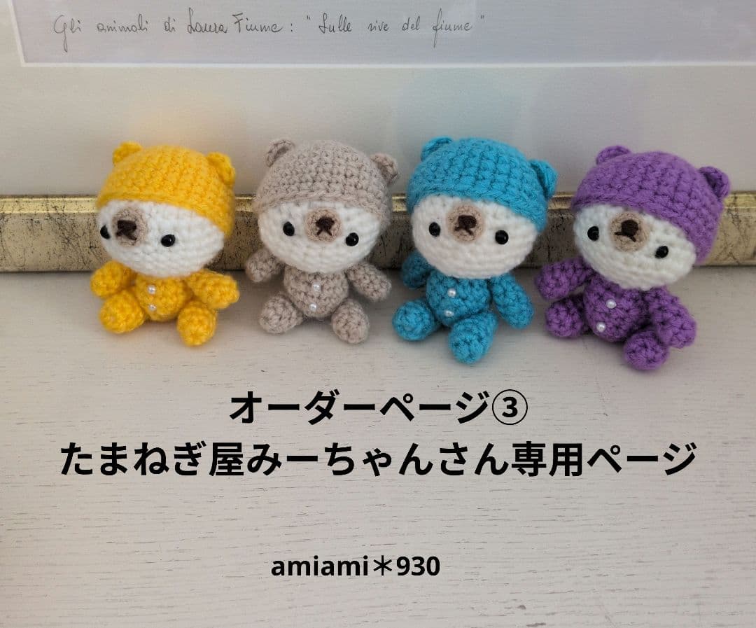 オーダーページ③たまねぎ屋みーちゃんさん専用ページ