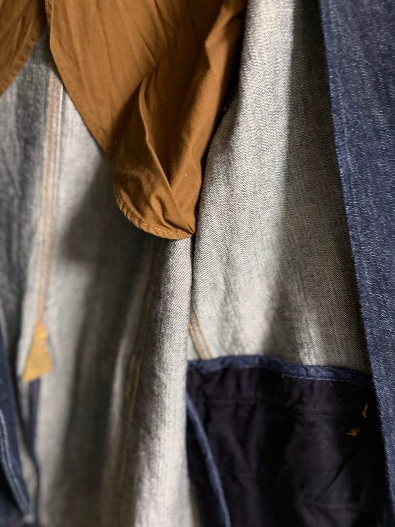 KAPITAL 希少！３SIZE３！ダークデニム・ジャケットタイプカバーオール