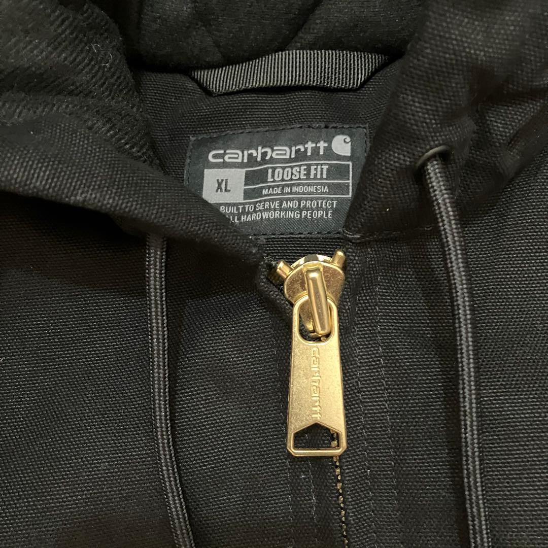 新品　カーハート アクティブジャケット Active Jacket ブラック　黒