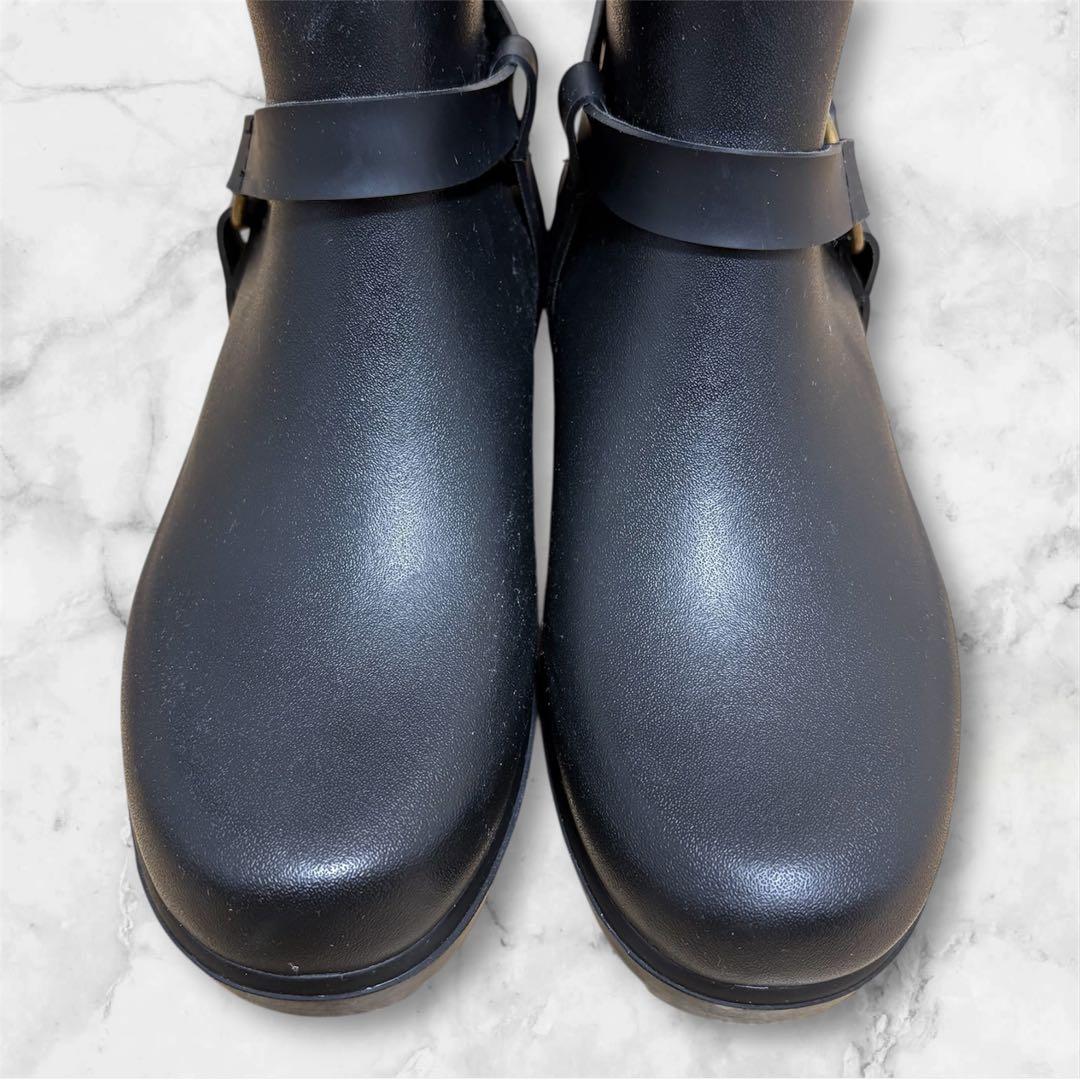 美品✨AIGLE エーグル ブラック 長靴 レインブーツ 38 24cm