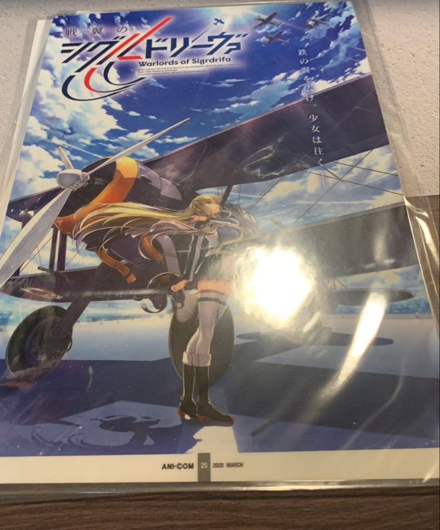 当選品 戦翼のシグルドリーヴァ　直筆 サイン 台本　クリアファイル付き