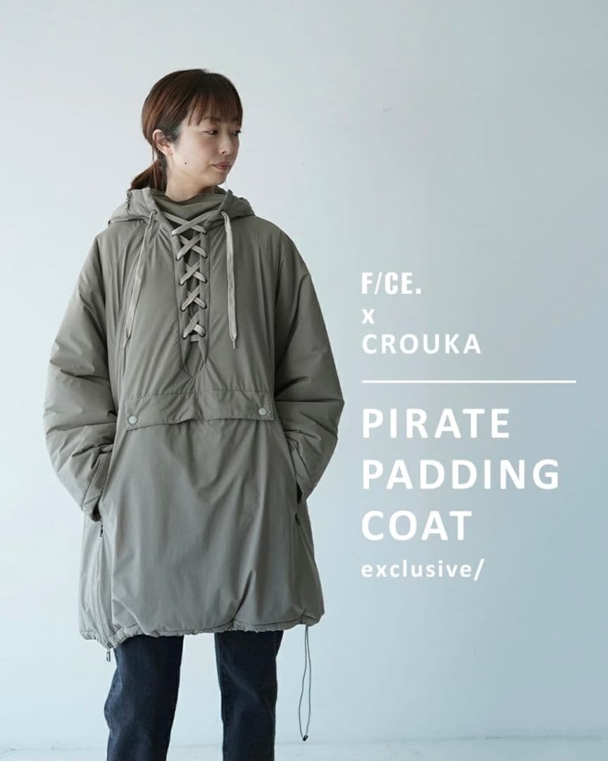 F/CE.【crouka別注 PIRATE PADDING COAT