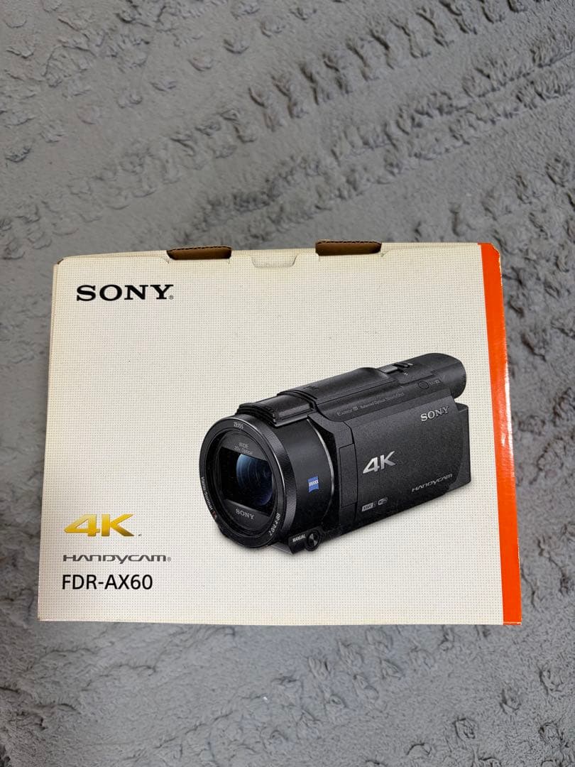 SONY FDR-AX60 4Kビデオカメラ（付属品付き）