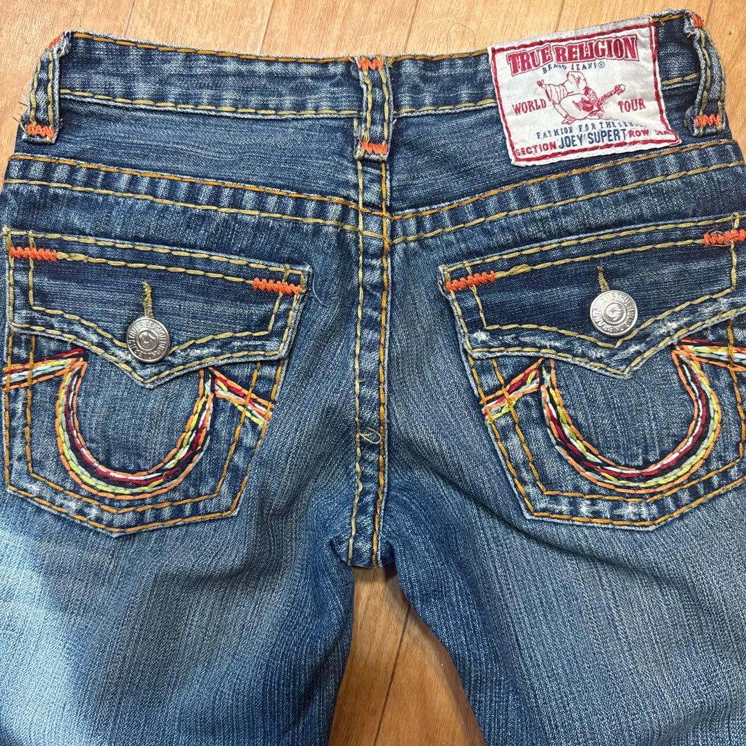 TRUE RELIGION　フレア　デニム　RAINBOW JOEY
