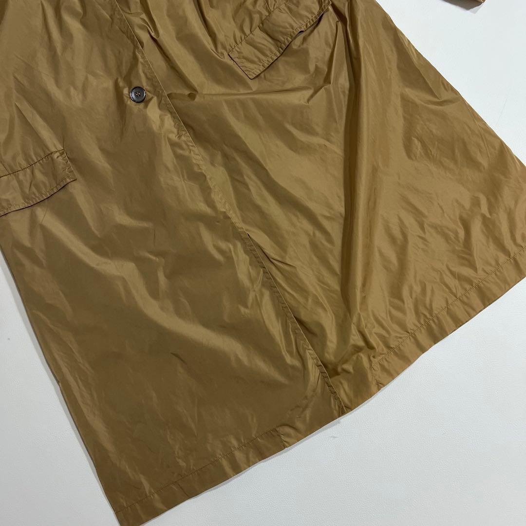 良品　JIL SANDER ジルサンダー　ナイロンコート　ロングコート　38