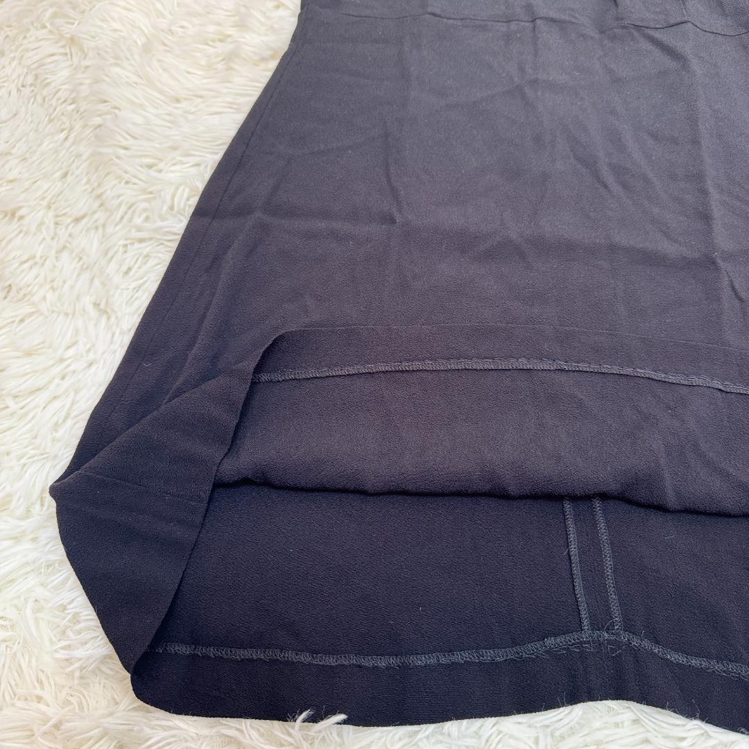 sandro【美品】ワンピース サイズ3 黒×レース　388