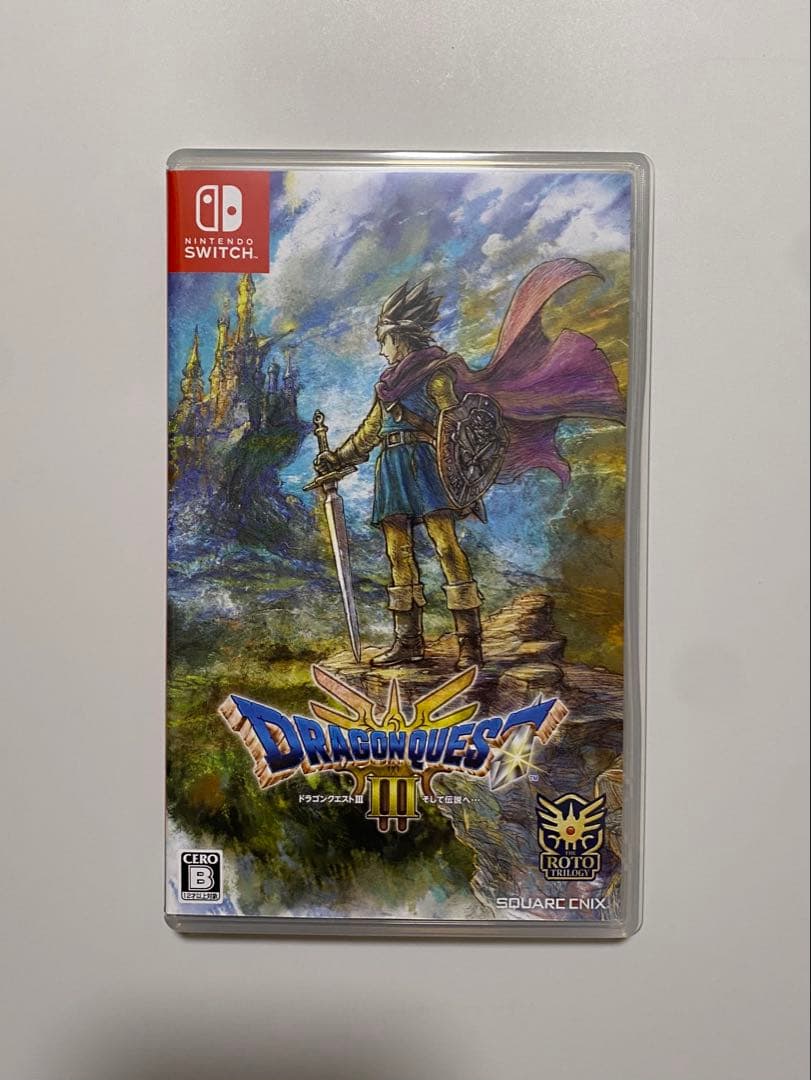 数量限定版！ドラゴンクエストIIIそして伝説へ…　ブック型パッケージ収納ボックス