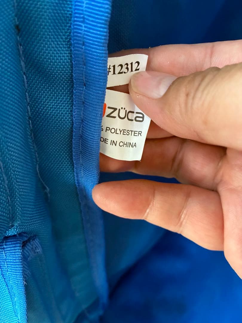 【美品】ZUCA ズーカ スポーツバッグ オーロラ 座れるキャリーケース